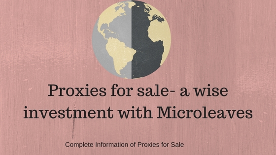 proxies sale