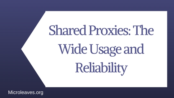 Shared Proxies Reliability