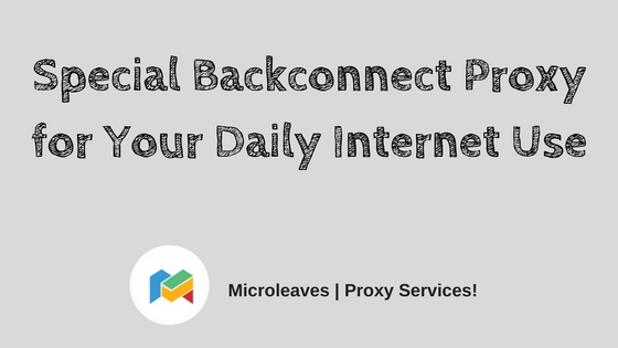 special backconnect proxy