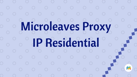 Proxy IP Residential